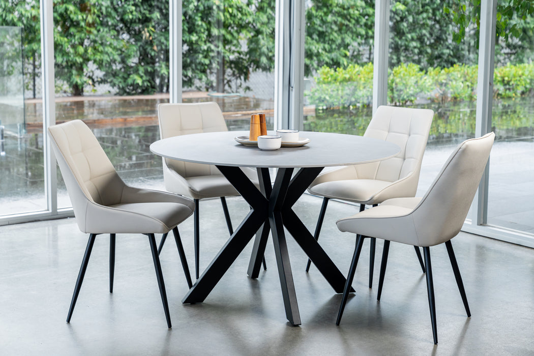 Vanessa Round Dining Table Bulgarian Grey