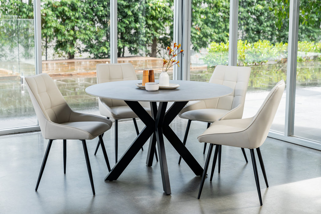 Vanessa Round Dining Table Bulgarian Grey