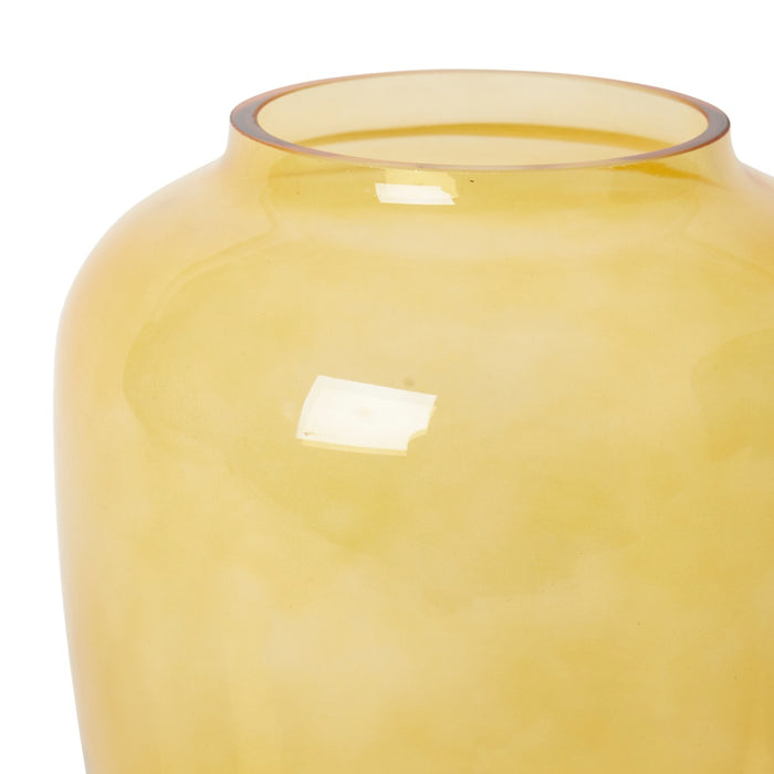 Brice Tall Vase - Amber, 25cm (H)