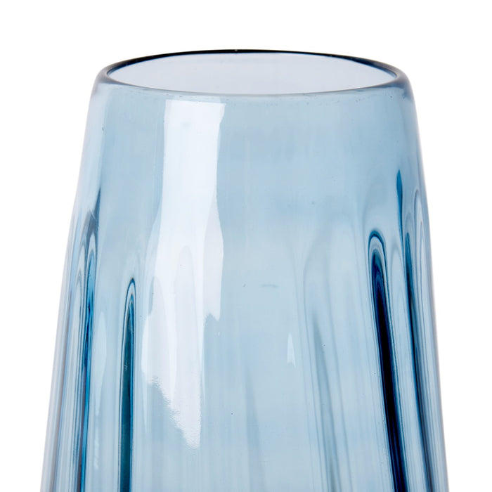 Demi Tall Vase - Blue, 35cm (H)