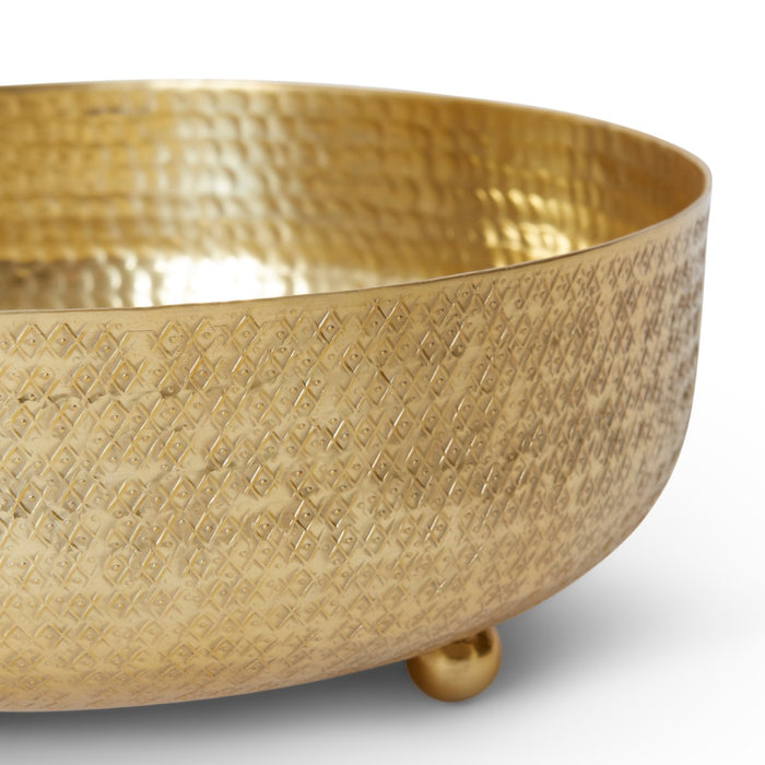 Tiva Bowl - Gold, 13cm (H)