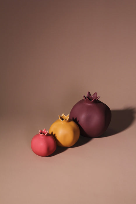 Pomegranate Vase, Medium - Ceramic