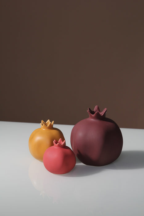 Pomegranate Vase, Medium - Ceramic