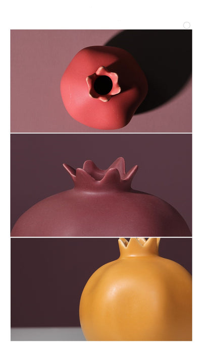 Pomegranate Vase, Medium - Ceramic