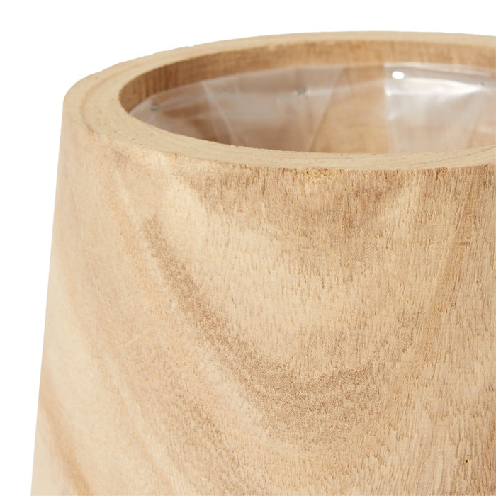 Argus Tub Pot (Decorative) - Natural, 17cm (H)