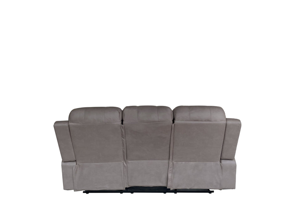 Valor 3 Seater Manual Recliner Brown Technology Fabric