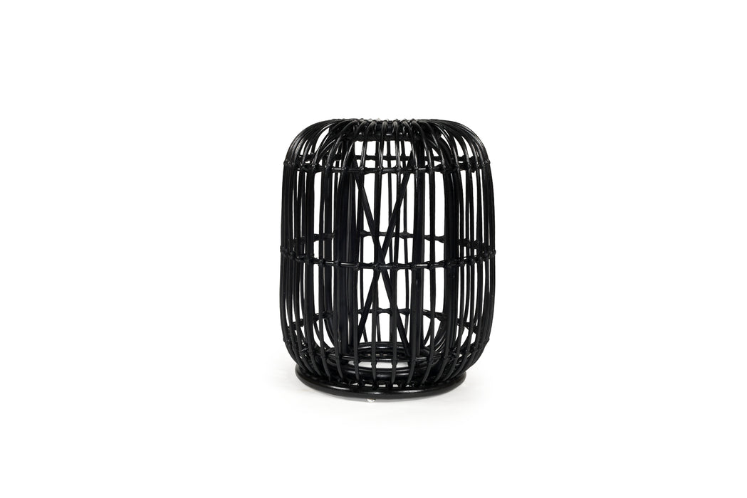 Vander Side Table - Black - Black 50cm