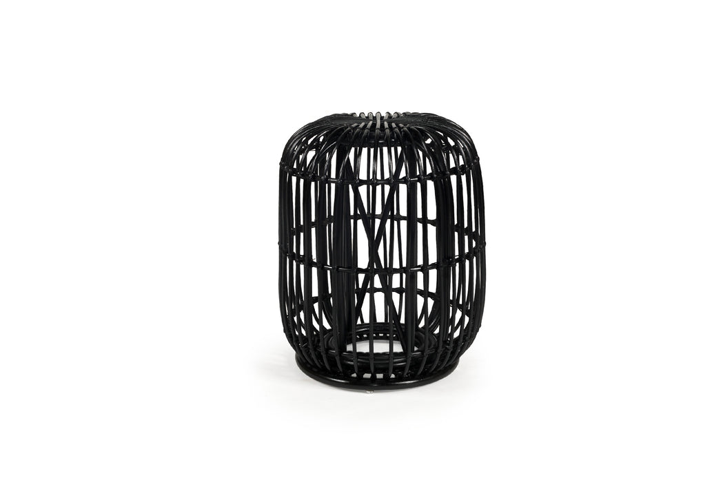 Vander Side Table - Black - Black 50cm