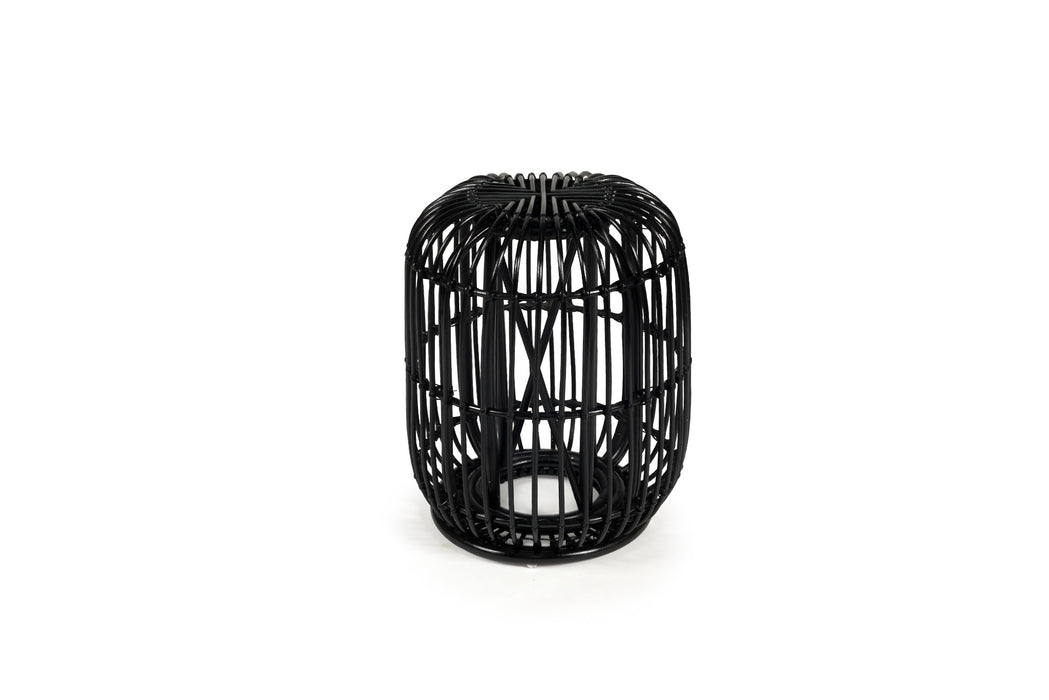 Vander Side Table - Black - Black 50cm