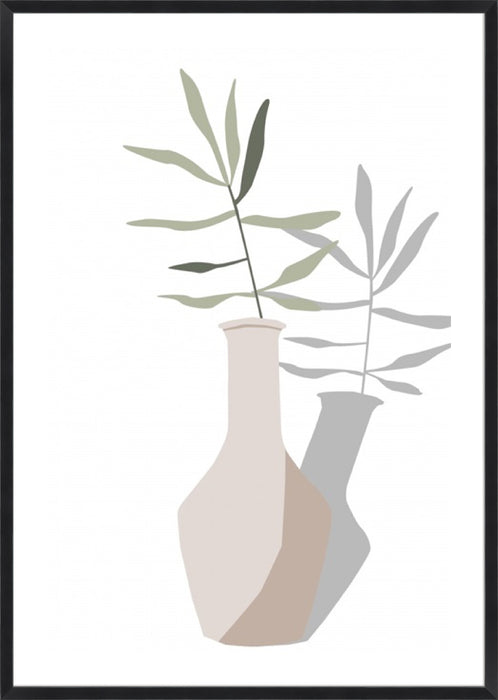 Vase & Stem III Wall Art