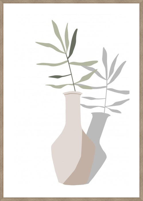 Vase & Stem III Wall Art