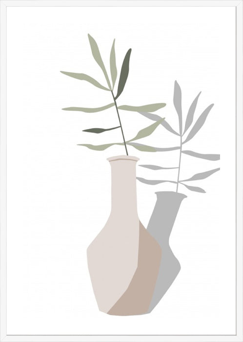 Vase & Stem III Wall Art