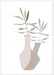 Vase & Stem III Wall Art