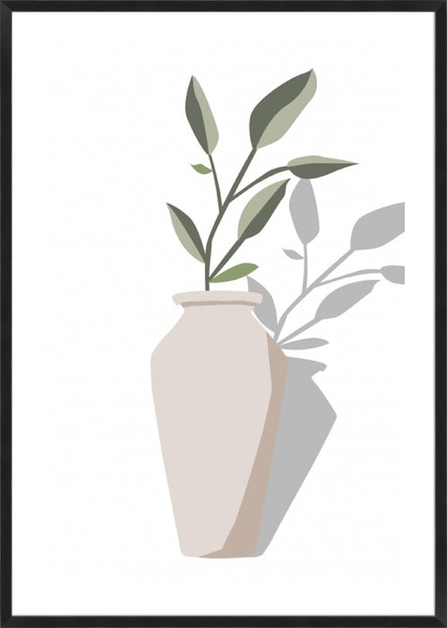 Vase & Stem IV Wall Art