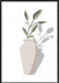 Vase & Stem IV Wall Art