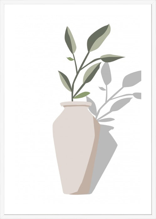 Vase & Stem IV Wall Art