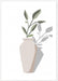 Vase & Stem IV Wall Art