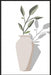 Vase & Stem IV Wall Art