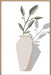 Vase & Stem IV Wall Art