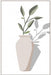 Vase & Stem IV Wall Art