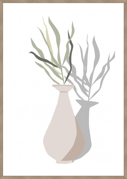 Vase & Stem I Wall Art