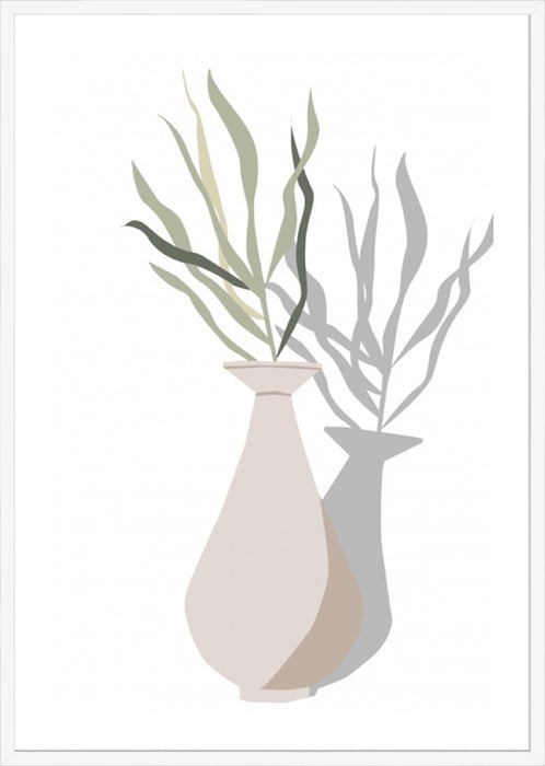 Vase & Stem I Wall Art