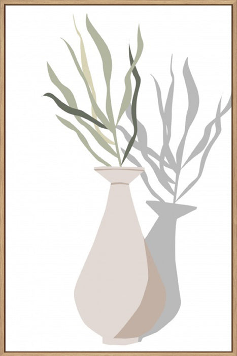 Vase & Stem I Wall Art