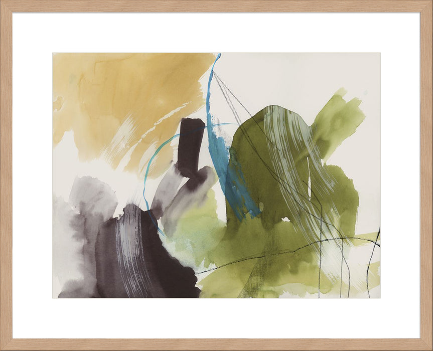 Verdant Abstract Reverie II Wall Art