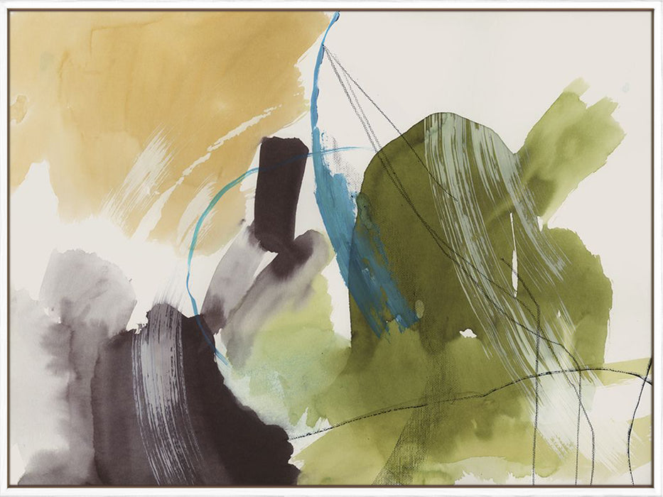 Verdant Abstract Reverie II Wall Art