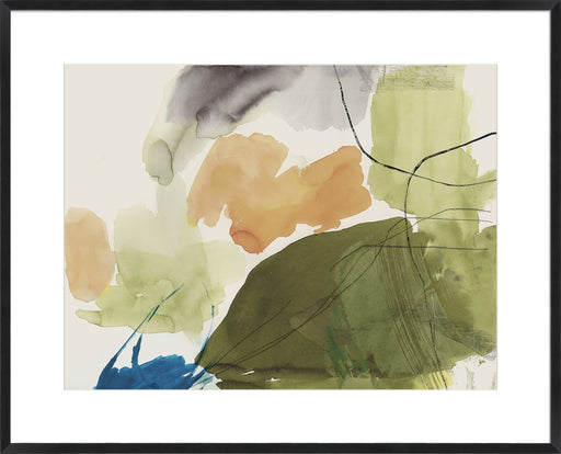 Verdant Abstract Reverie I Wall Art
