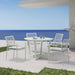 Verona Outdoor Dining Chair - Light Grey - Raffinata