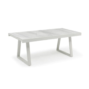 Verona Extendable Outdoor Dining Table - Light Grey