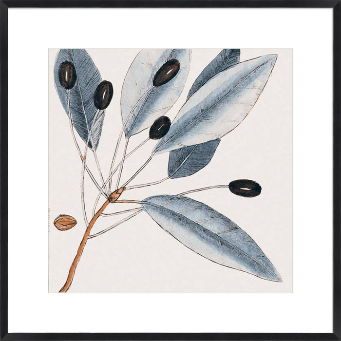 Vintage Blue Botanical III Wall Art