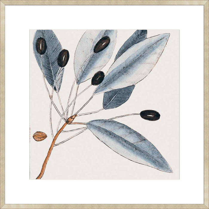 Vintage Blue Botanical III Wall Art