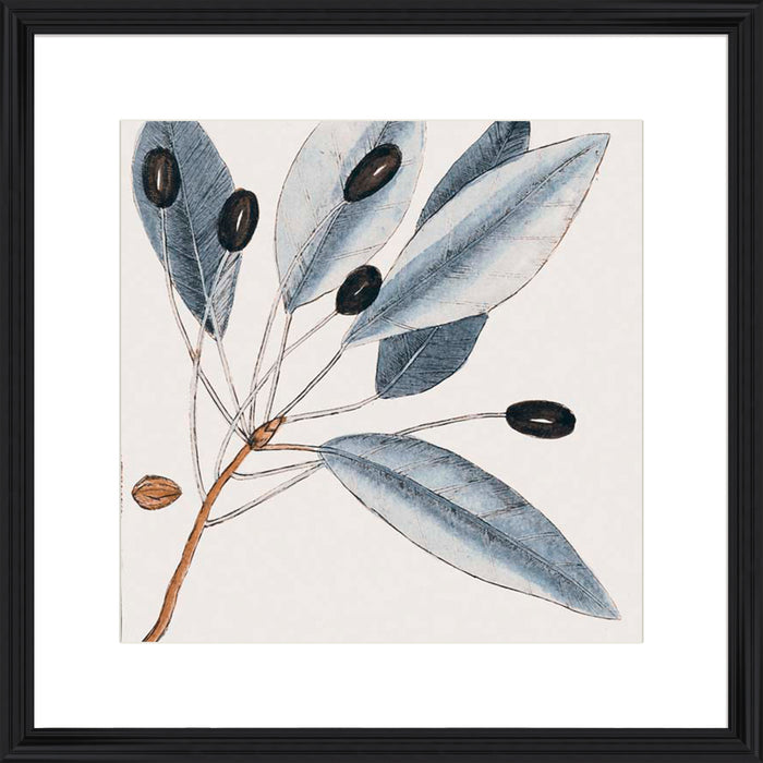 Vintage Blue Botanical III Wall Art