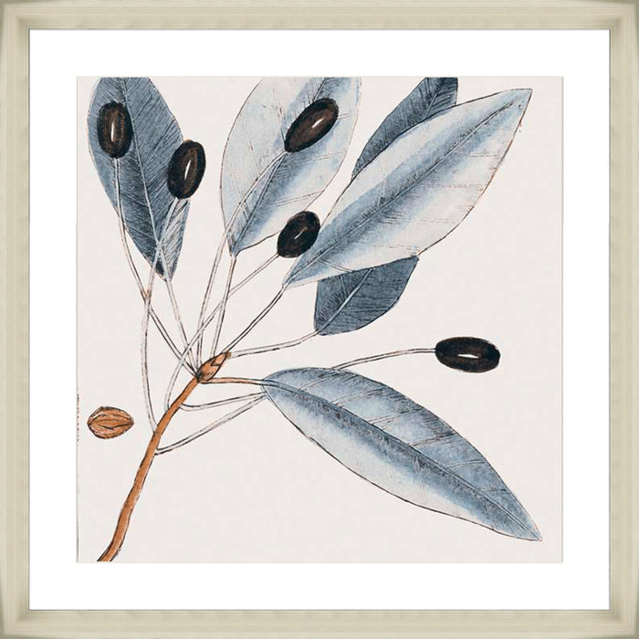 Vintage Blue Botanical III Wall Art