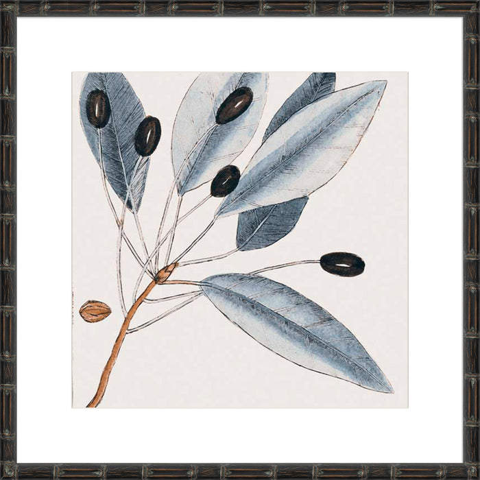Vintage Blue Botanical III Wall Art