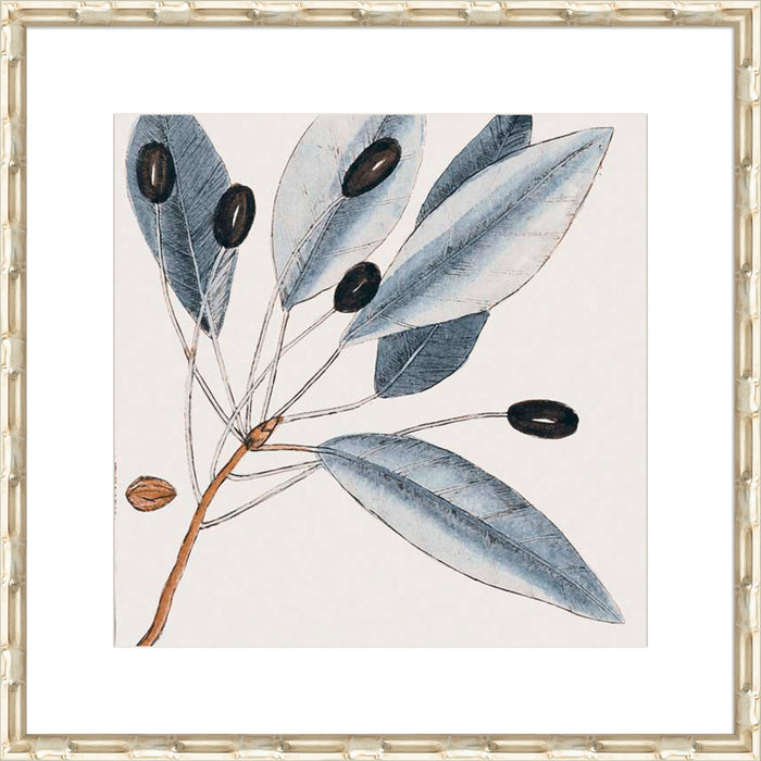 Vintage Blue Botanical III Wall Art