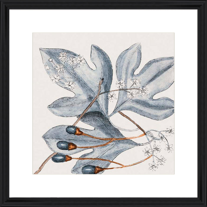 Vintage Blue Botanical II Wall Art