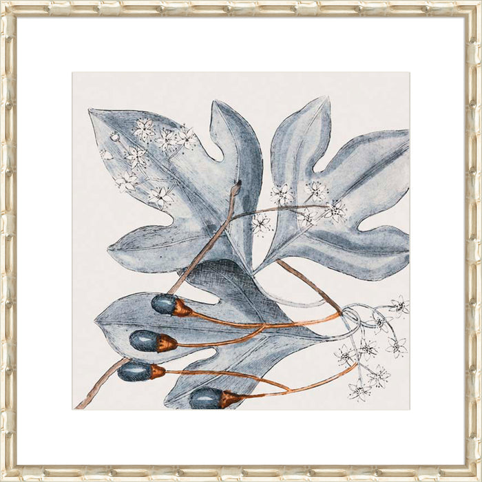 Vintage Blue Botanical II Wall Art