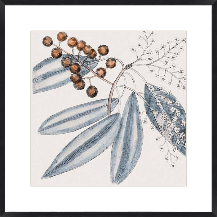 Vintage Blue Botanical IV Wall Art