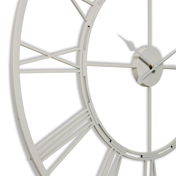 Kingston Wall Clock - White, 101cm (H)