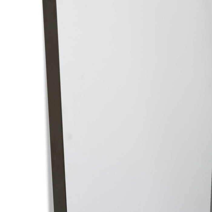 Alexa Floor Mirror - Black, 200cm (H)