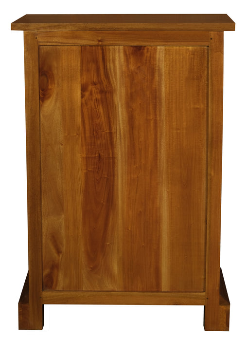 Tasmania 1 Drawer Wine Rack - 30 Wine Bottles (Light Pecan)