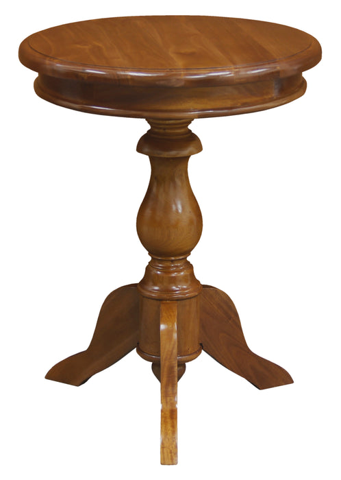 Tasmania Round Wine Table (Light Pecan)