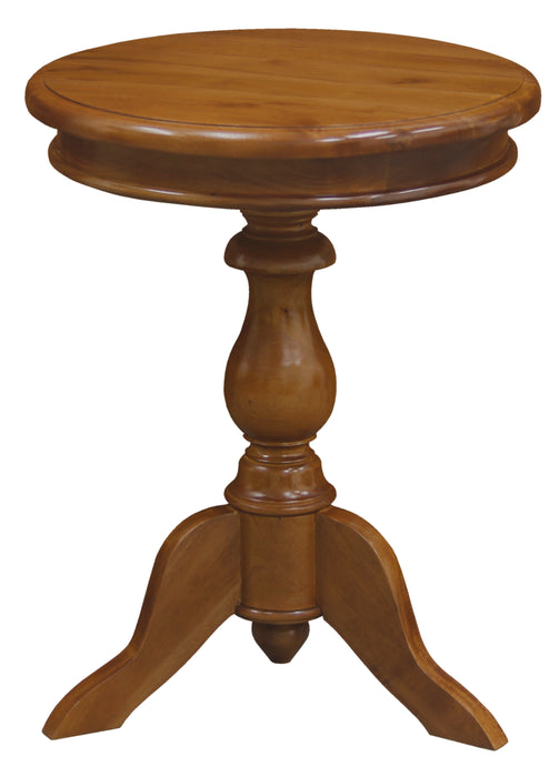 Tasmania Round Wine Table (Light Pecan)