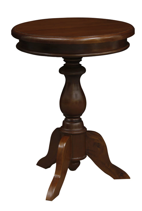 Tasmania Round Wine Table (Mahogany)