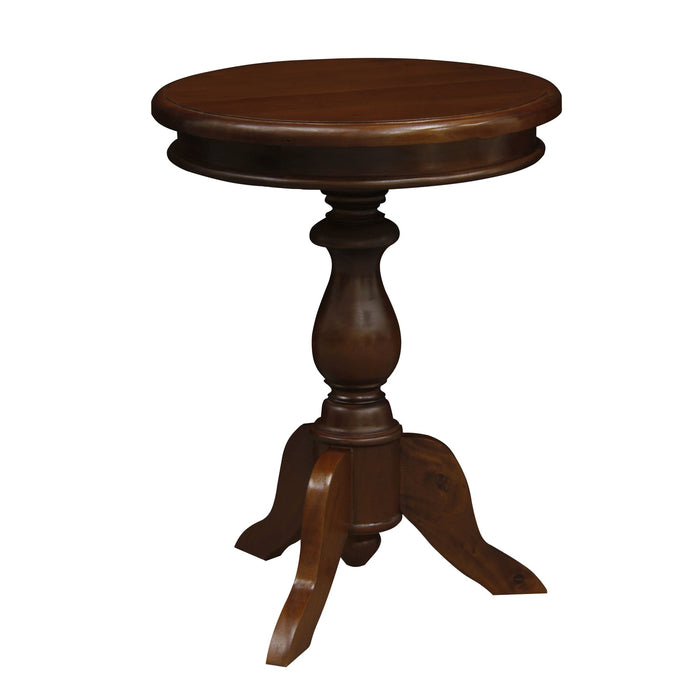 Tasmania Round Wine Table (Mahogany)