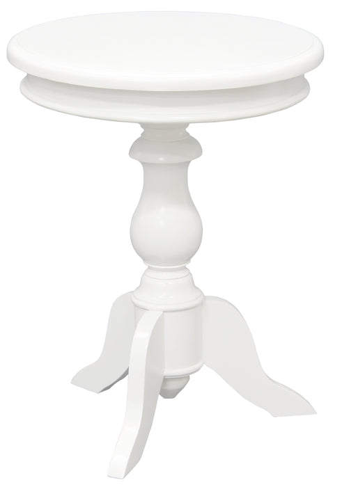 Tasmania Round Wine Table (White)