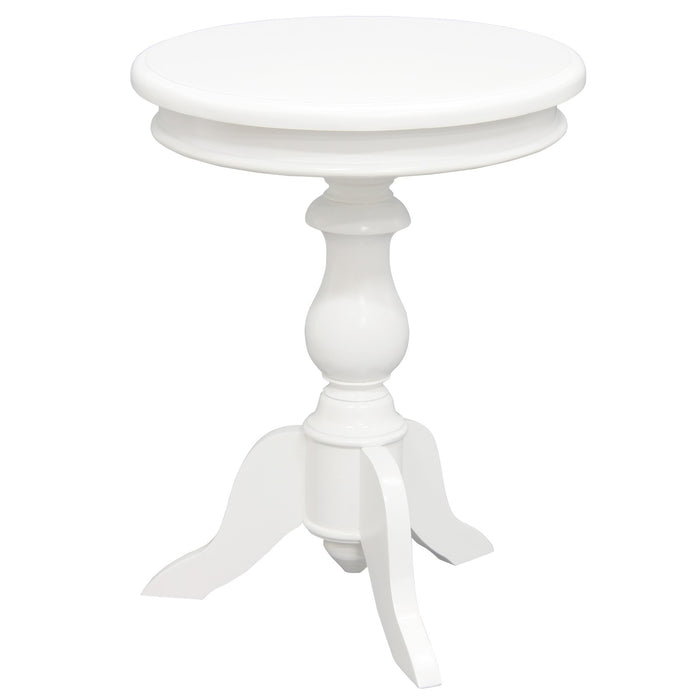 Tasmania Round Wine Table (White)